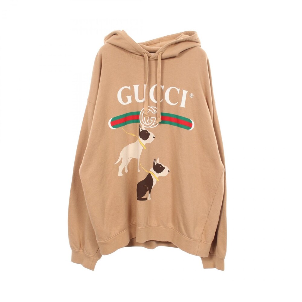 Gucci Logo Print Dog Hoodie Sweatshirt #362944G61B